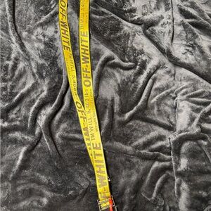 Off-White Bold Yellow Belt
